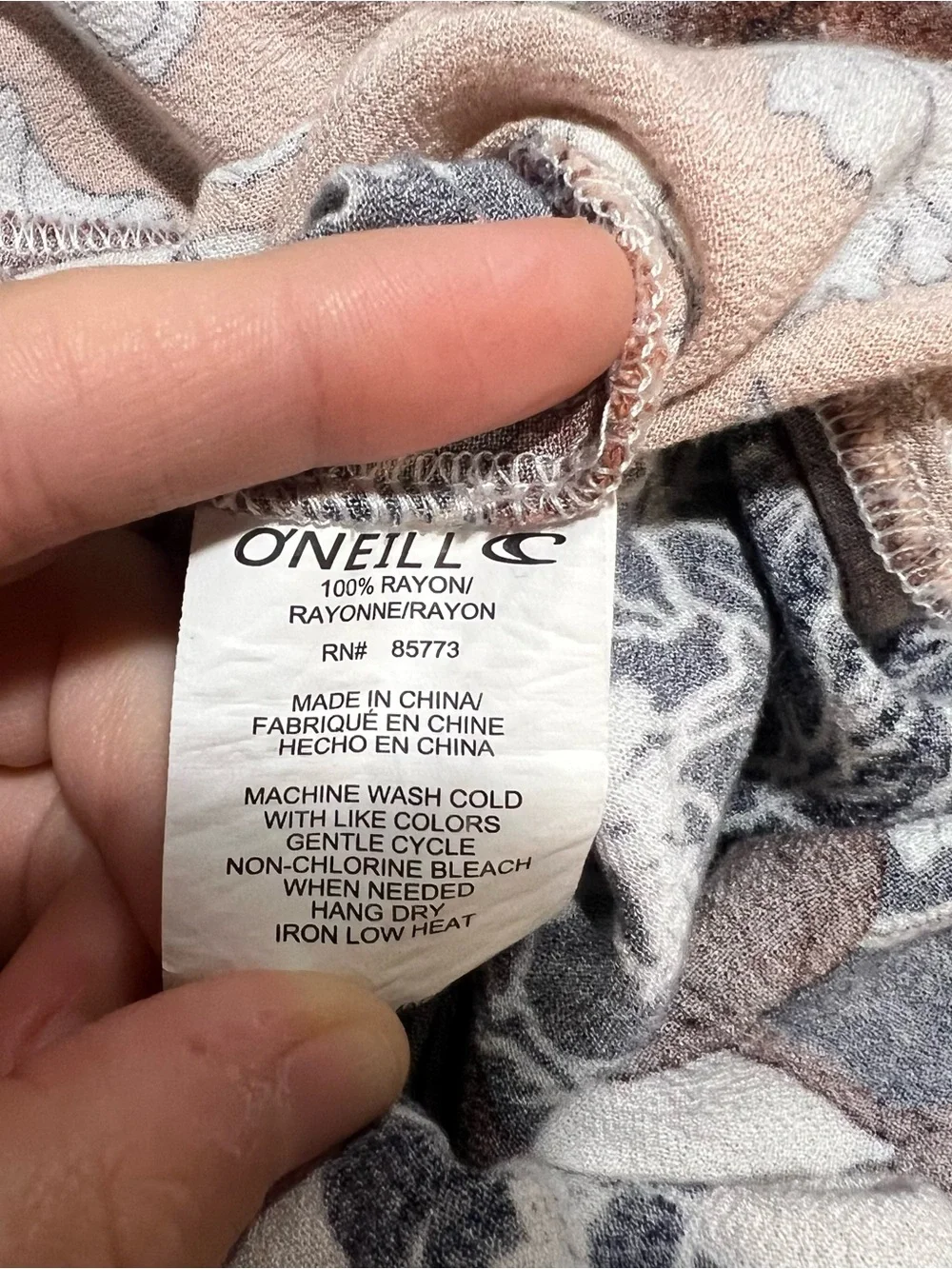 O’Neill Brayden Maxi Dress Size Medium - Picture 14 of 14